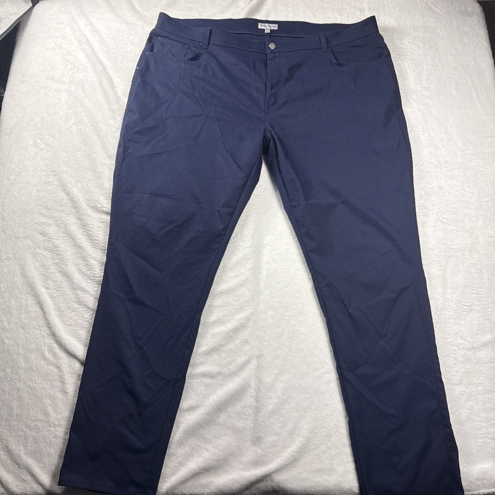 NEW Peter Millar 5-Pocket Pants Men 44x32 Navy Blue Crown Sport EB66 NWOT